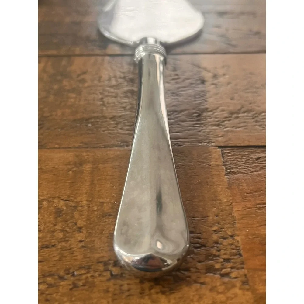 Vintage Italian Silverplate 3-Pc MCM Salad Servers & Cake Spatula ZN.4.MK Italy